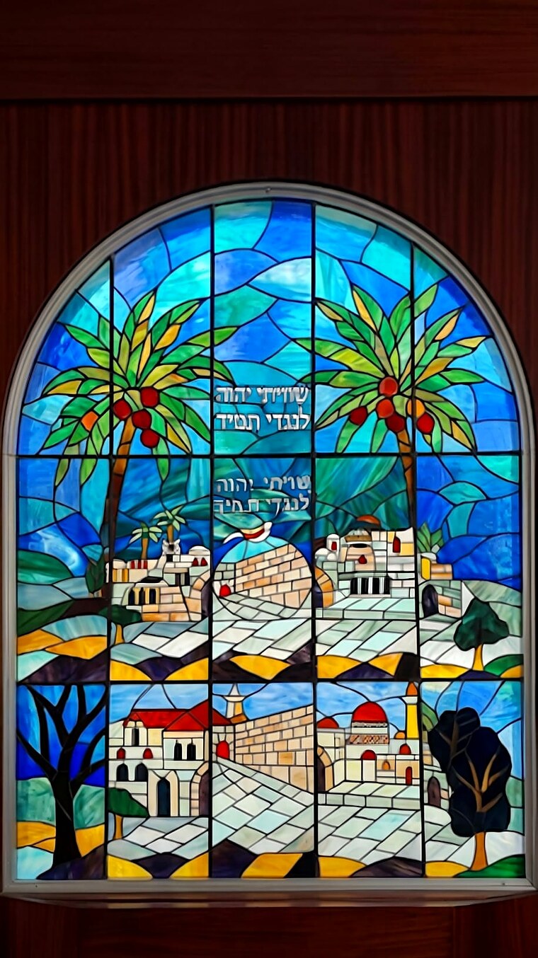 חלון ירושלים והעיר העתיקה
